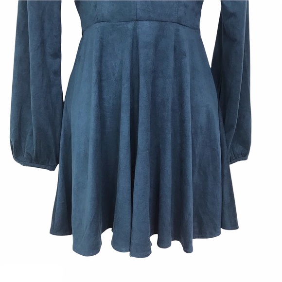 ALTAR'D STATE PAINTED SKY Faux Suede ROMPER - Picture 5 of 15